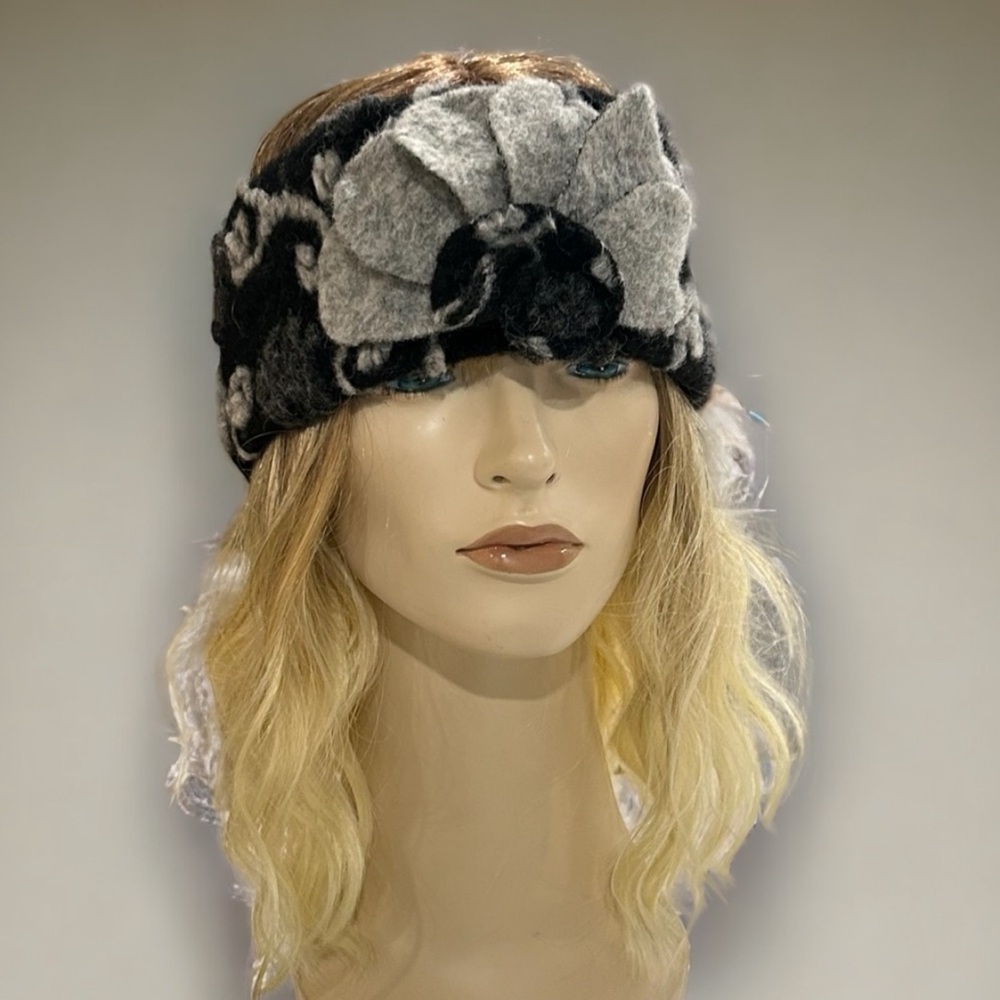 Italian Made Felted Wool Headband